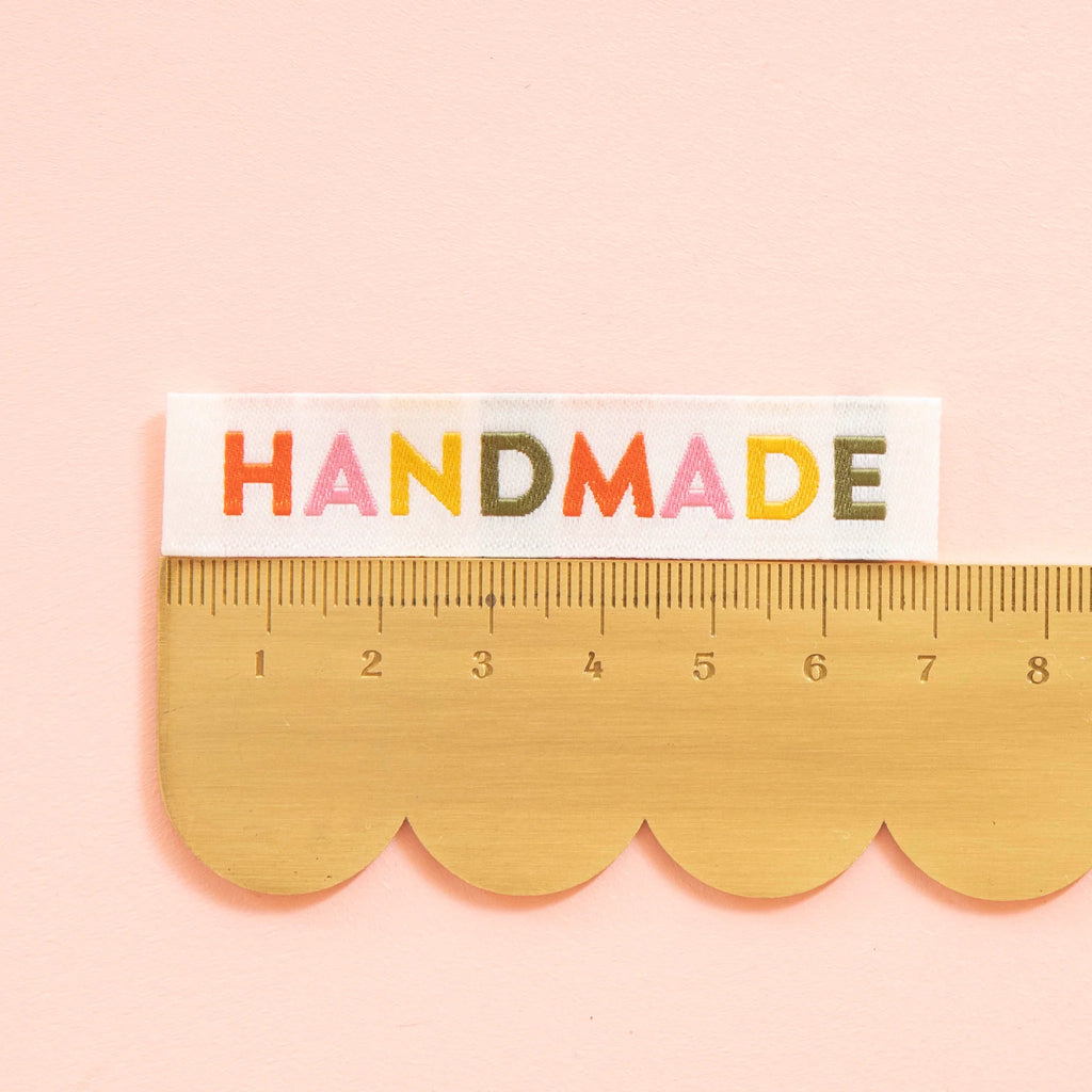 Colorful Handmade Woven Labels EARTH TONES