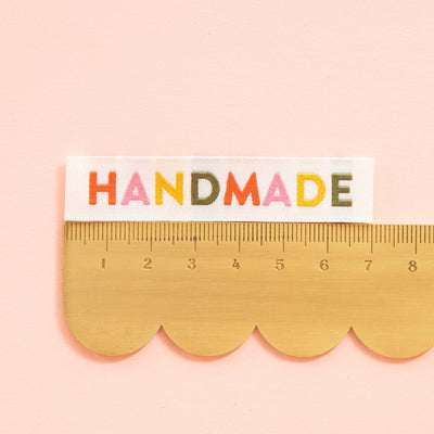 Colorful Handmade Woven Labels EARTH TONES